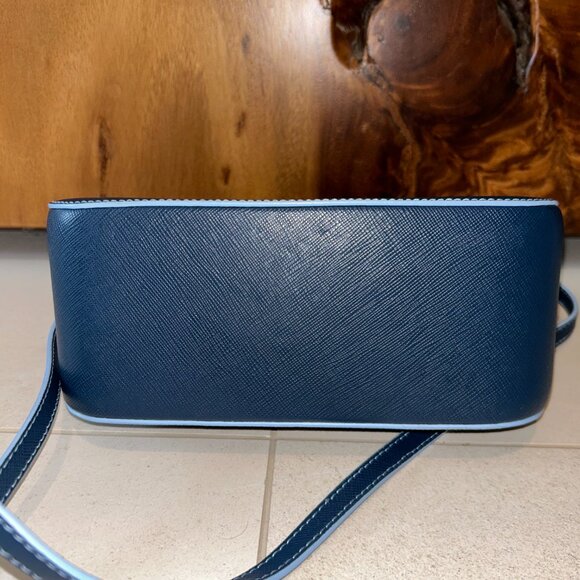 Navy Strathberry Crossbody new. 8' across, 6' vertical, 3.5' width - Picture 3 of 5